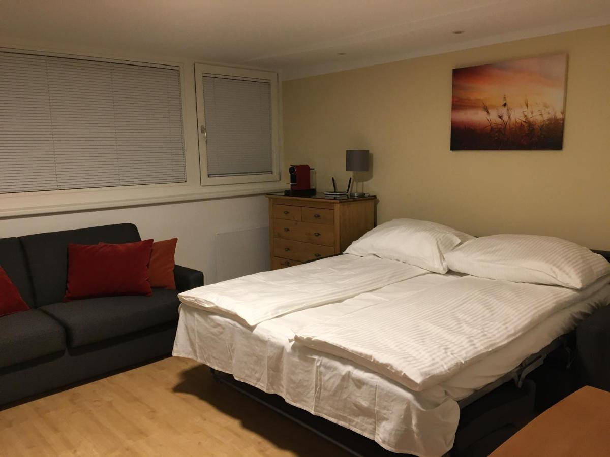 Appartamento Cosy Flat In The Quiet Area With Own Garden, Free Parking And Direct Public Transport Link To The Centre Vienna Esterno foto